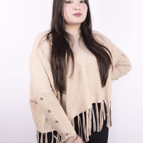 Maglione con fili